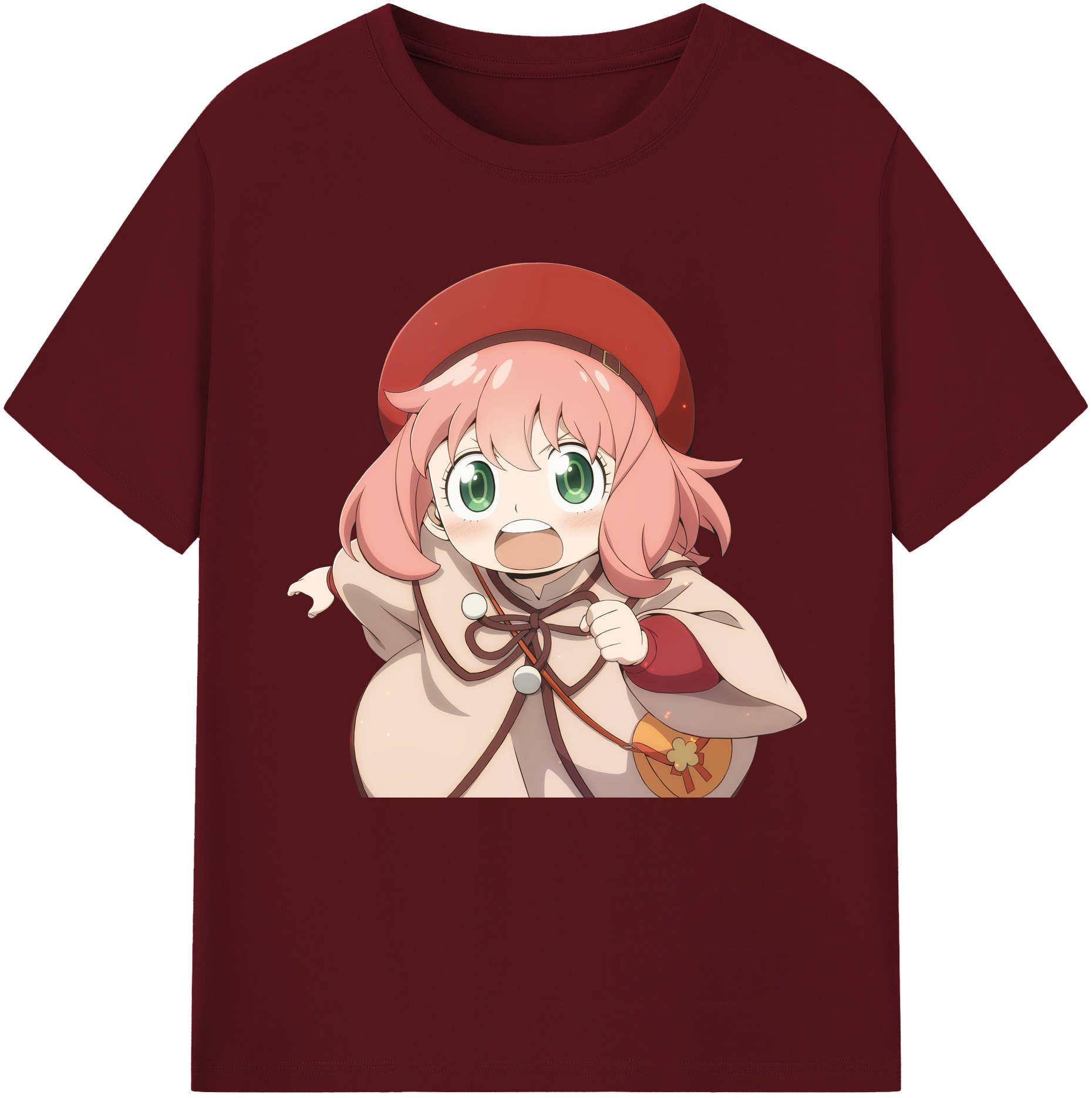 （画像用） SPY×FAMILY间谍家家酒 綿100％半袖Tシャツ（フロントプリント）